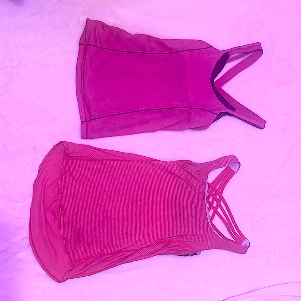Two lululemon t shirts